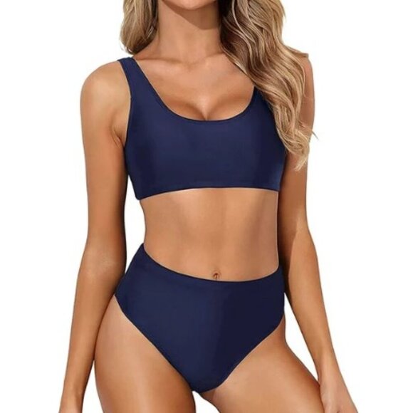 SPORTY BIKINI TWO-PIECE SWIMSUIT - Picture 1 of 10